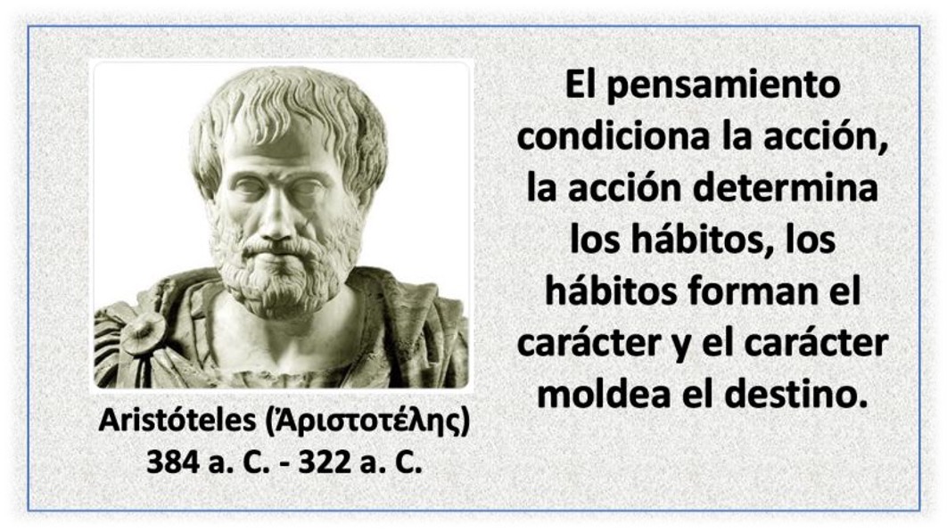 pensamiento y carácter