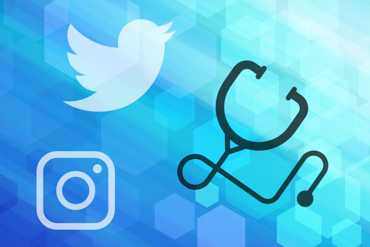 redes sociales en eventos salud